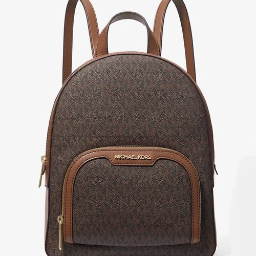 Mochila Michael Kors Jaycee Logo Brown