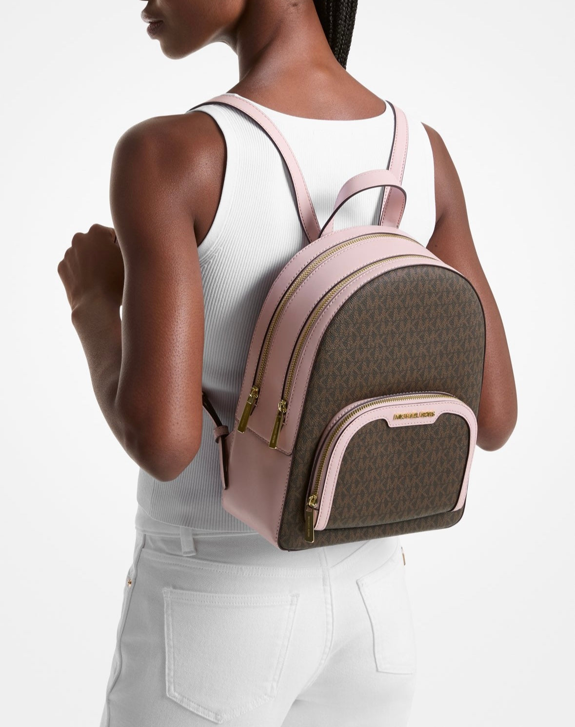 Mochila Michael Kors Jaycee Rosa