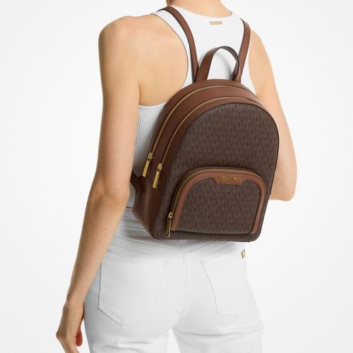 Mochila Michael Kors Jaycee Logo Brown