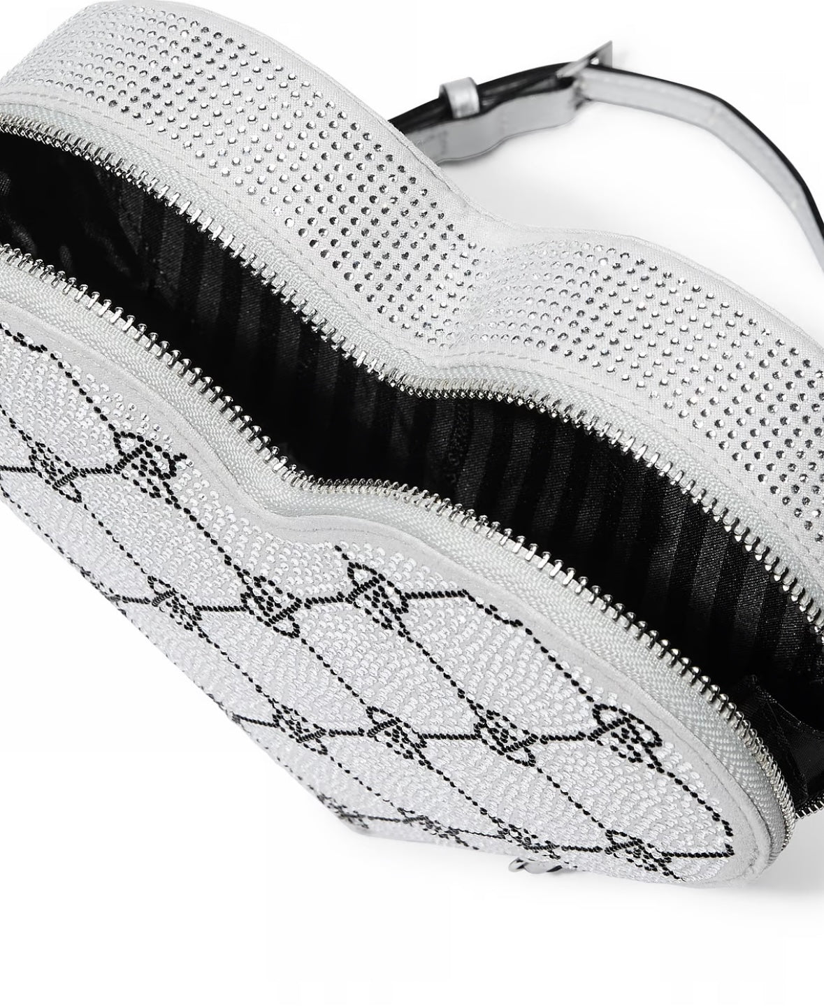 Cartera Victorias Secret Heart Grey