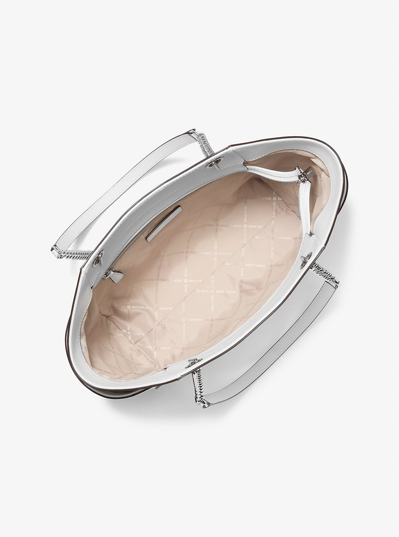 Cartera Michael Kors Signature White