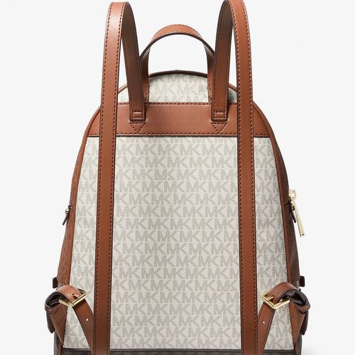 Mochila Michael Kors Rhea Logo Café