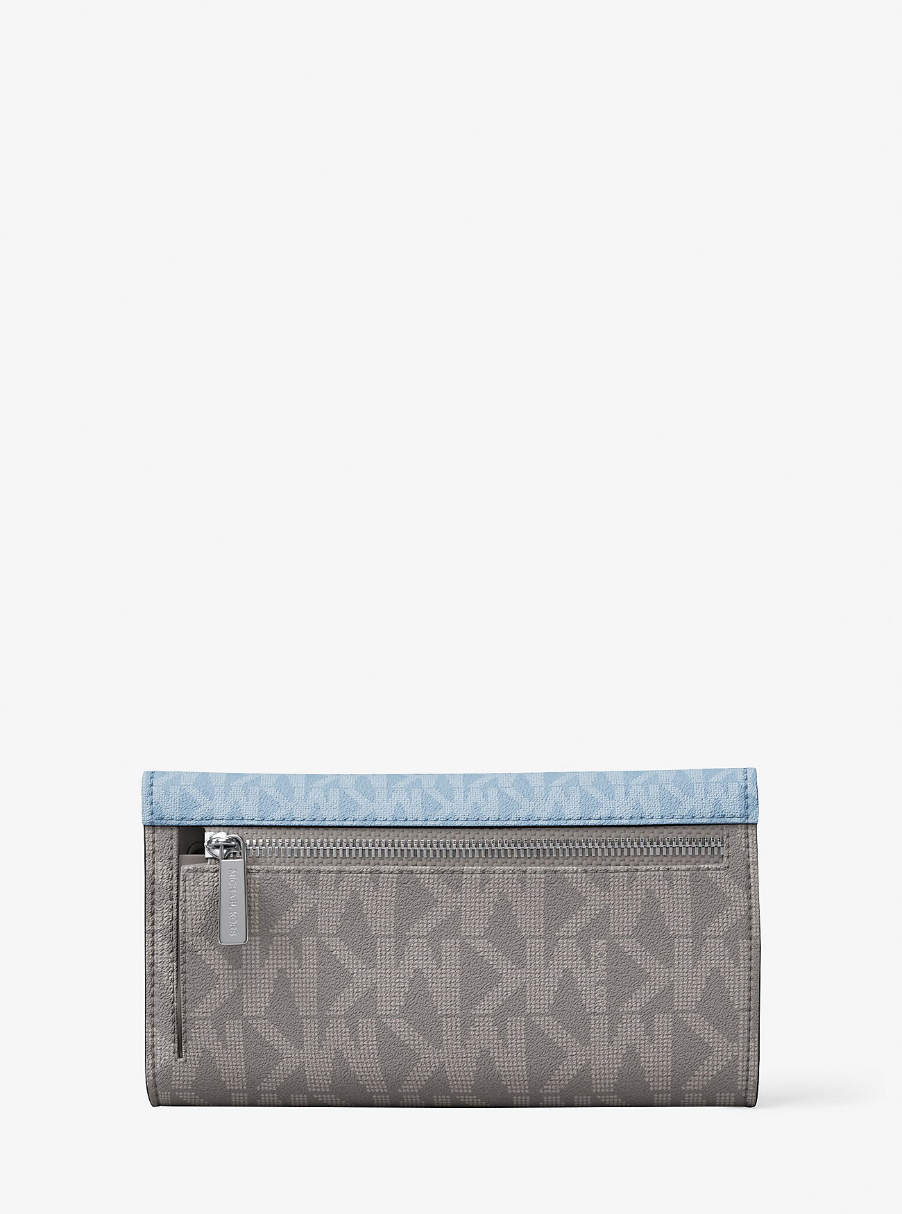 Billetera Michael Kors Tri-Fold Wallet Sky Blue