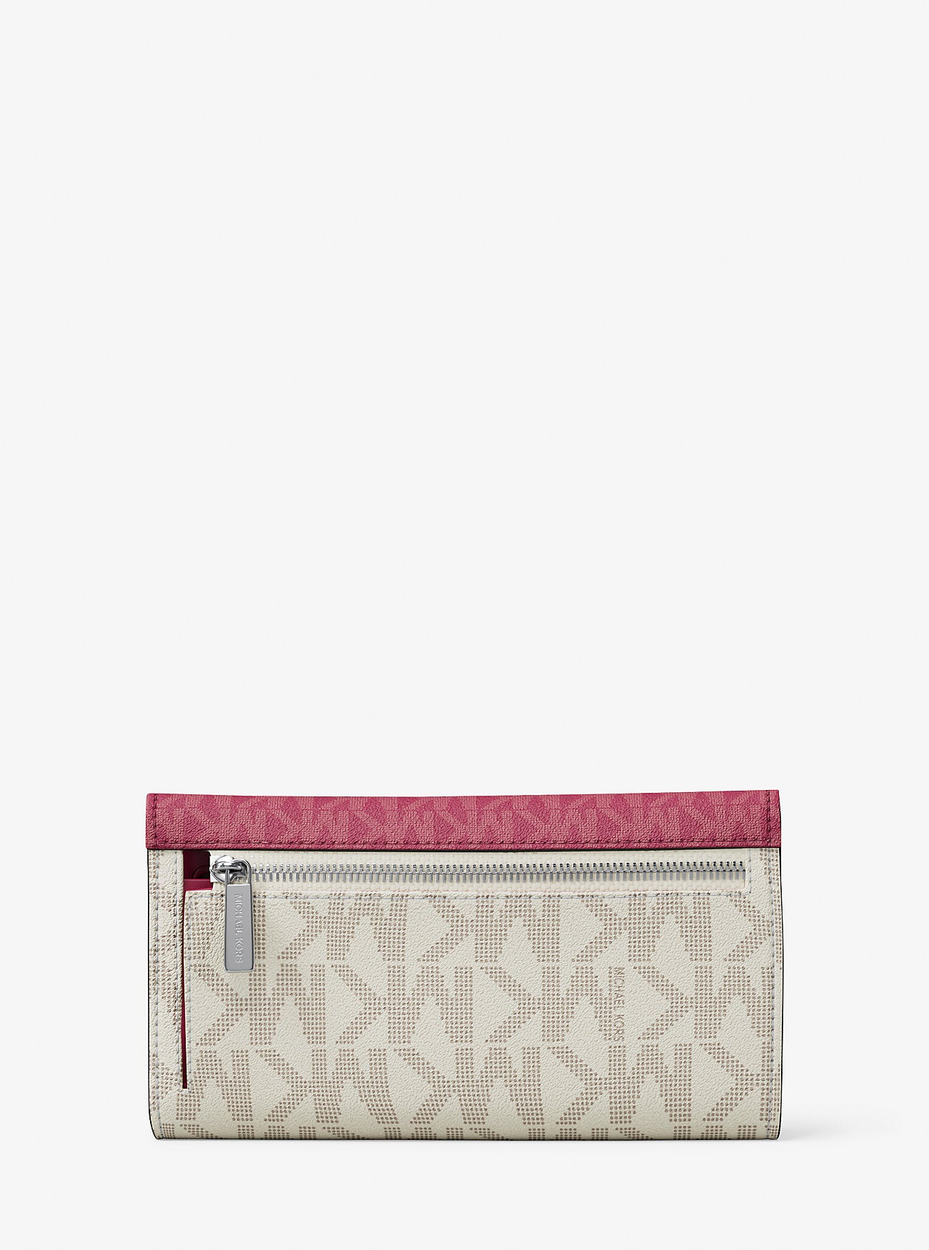 Billetera Michael Kors Tri-Fold Wallet Rosa