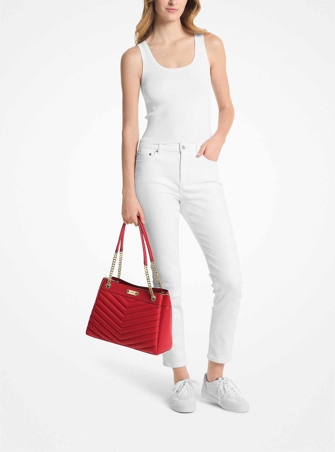Cartera Michael Kors Whitney Red