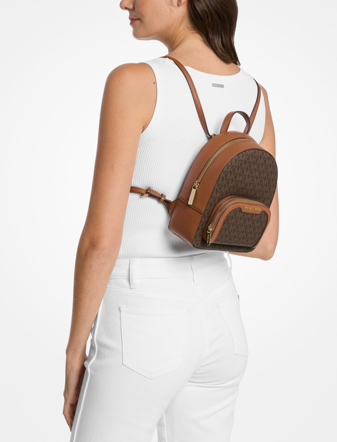 Mochila Mini Michael Kors Jaycee Cafe