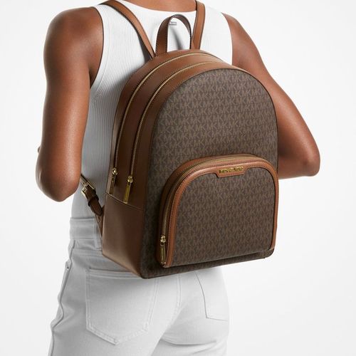Mochila Michael Kors Jaycee Large Café