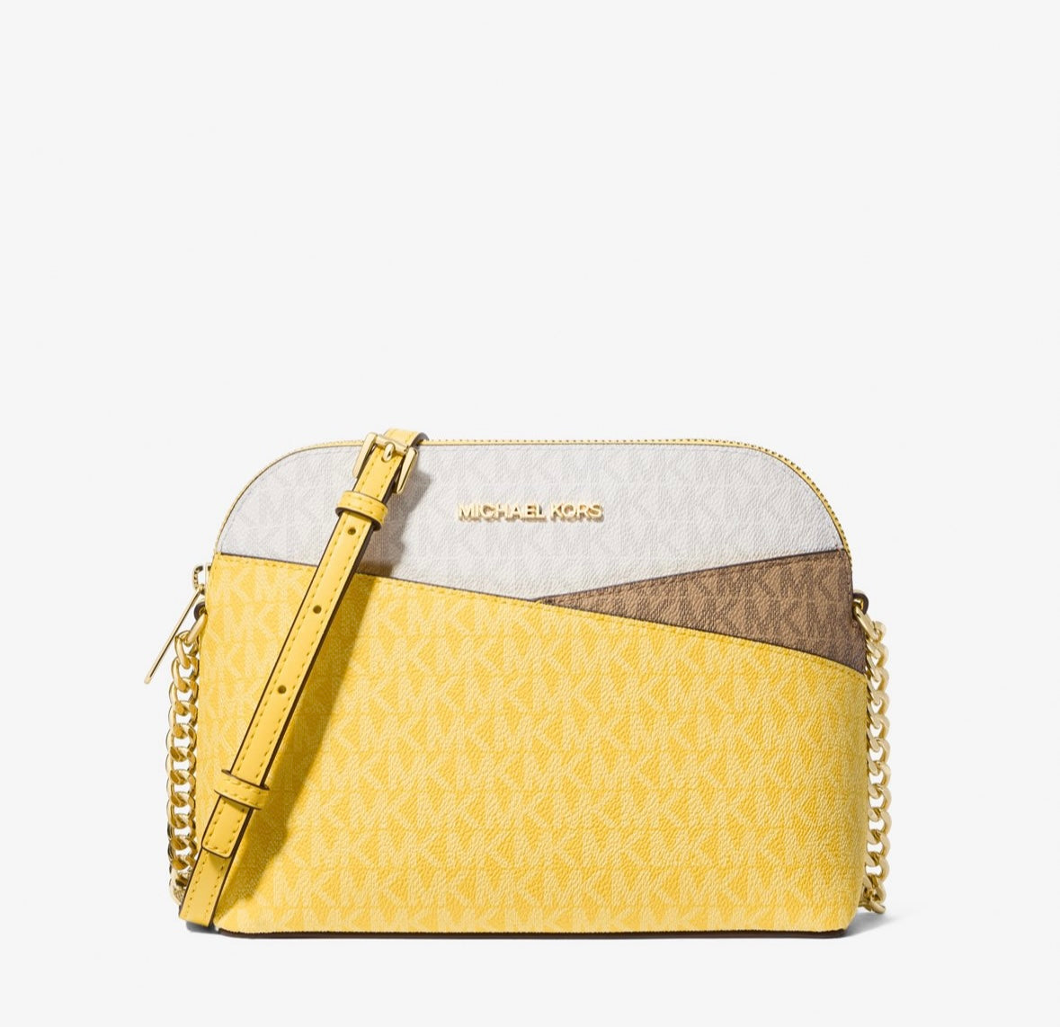 Cartera Michael Kors Dome Yellow