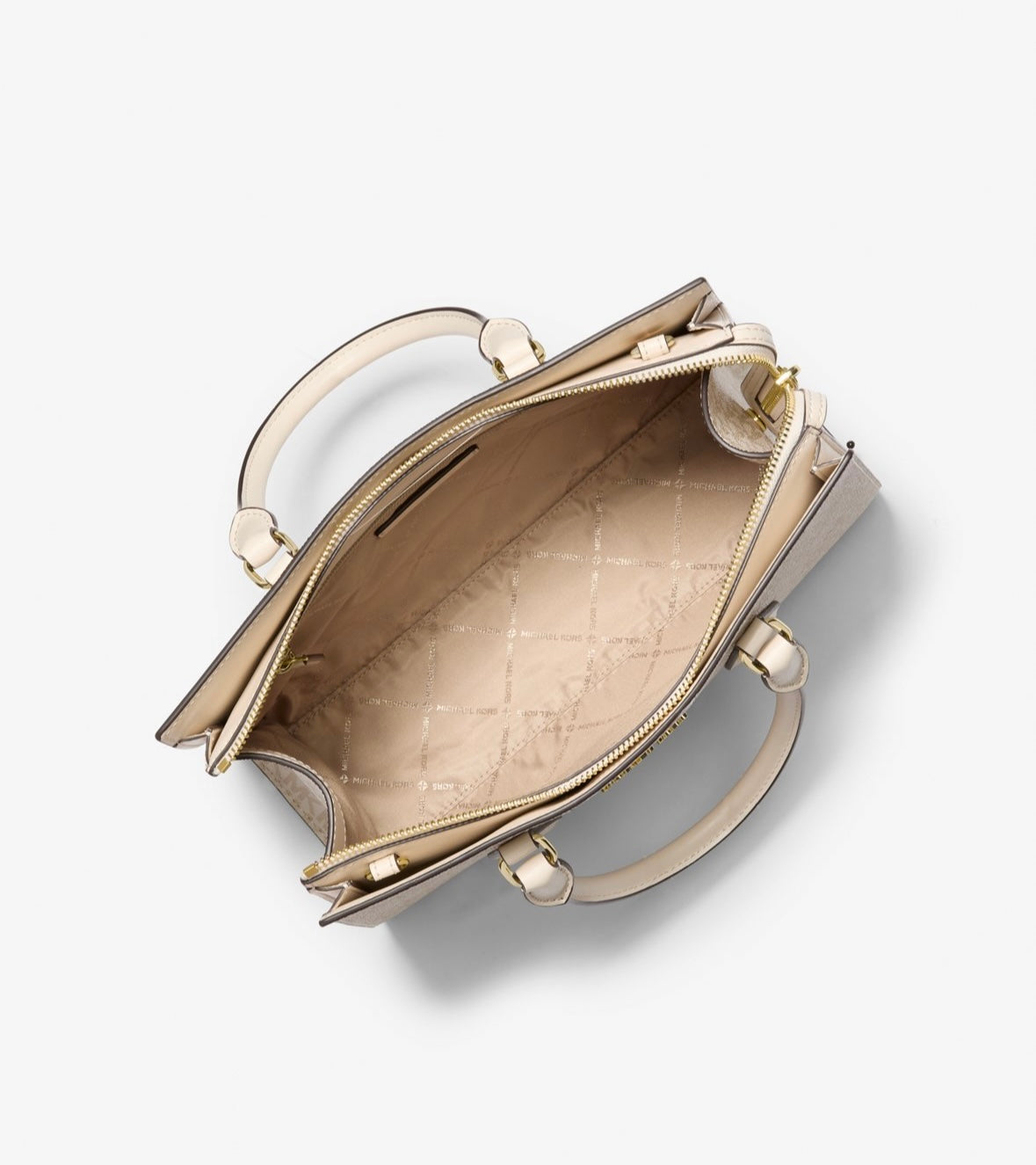 Cartera Michael Kors Sheila Satchel Metallic