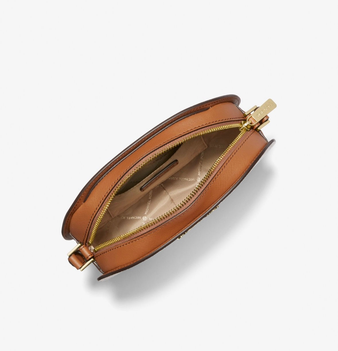 Cartera Michael Kors Oval Jet Set Travel Vainilla