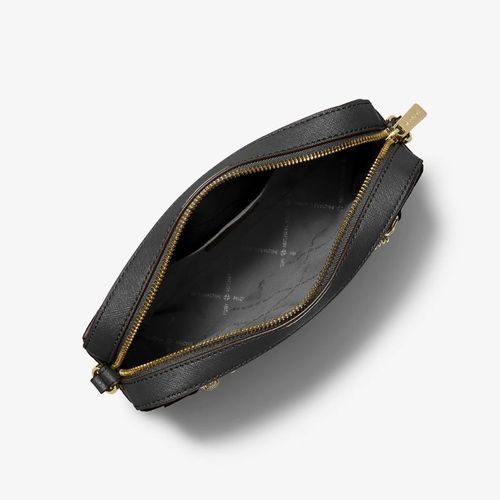 Cartera Michael Kors Jet Set Saffiano Black