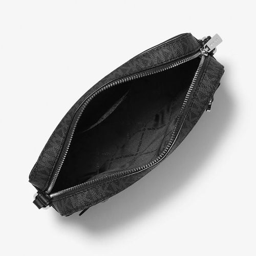 Cartera Michael Kors Jet Set Logo Black