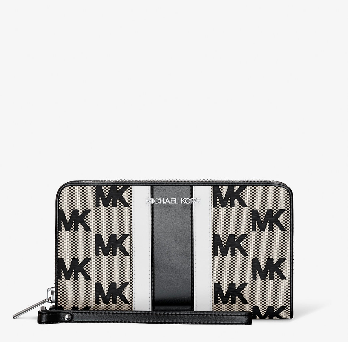 Billetera Michael Kors Jacquard Black