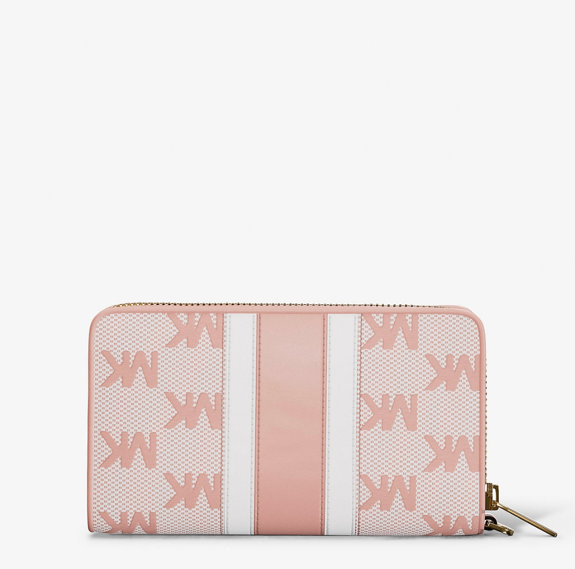 Billetera Michael Kors Jacquard Rosa