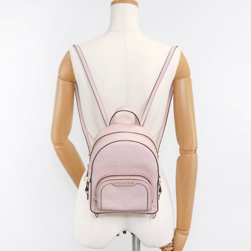 Mochila Mini Michael Kors Jaycee Rosa