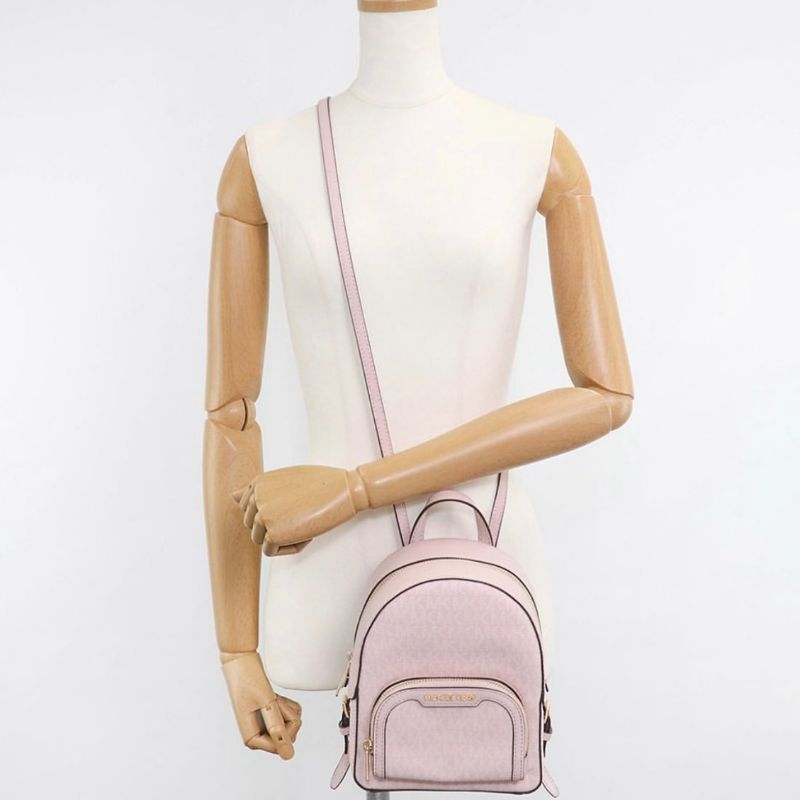 Mochila Mini Michael Kors Jaycee Rosa