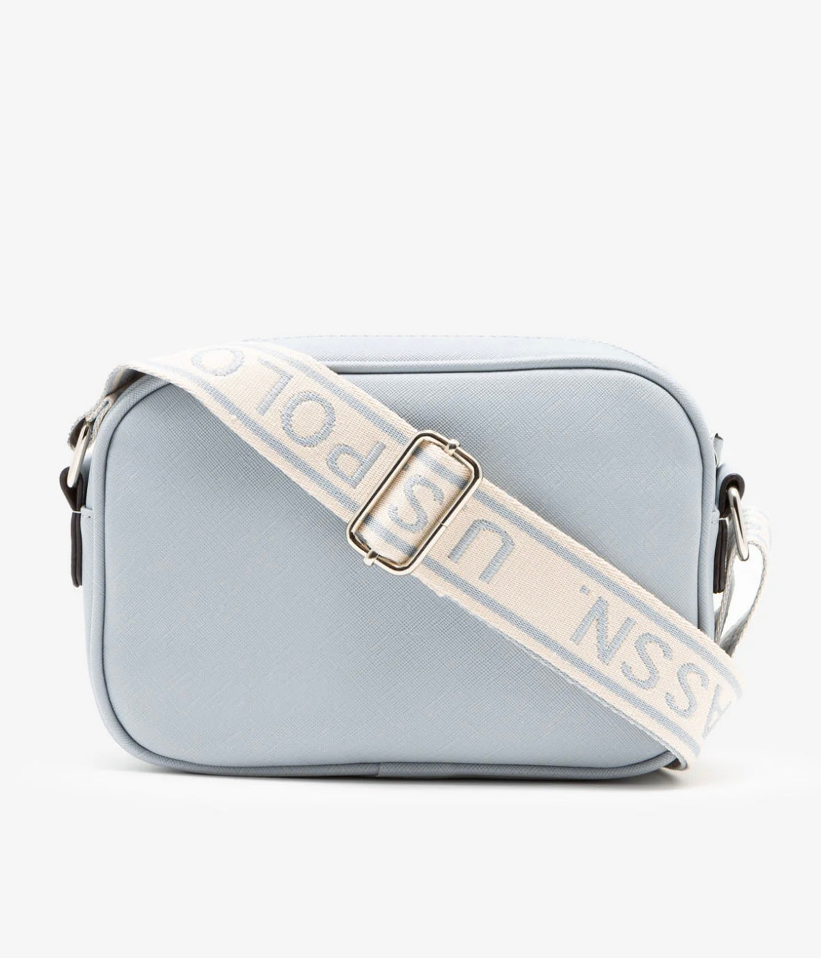Cartera US Polo Assn Classic Crossbody Celeste Pastel
