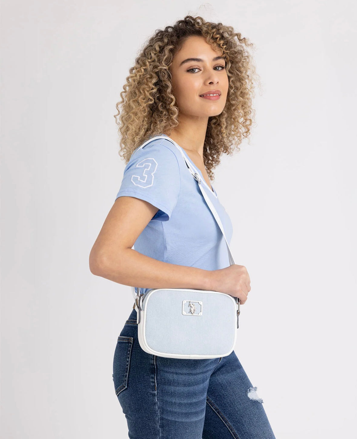 Cartera US Polo Assn Denim Bag