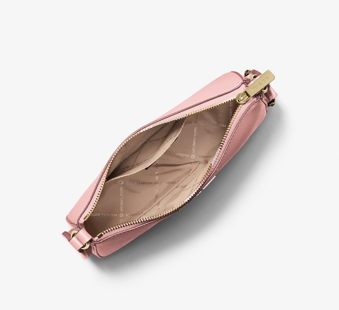 Cartera Michael Kors Jet Set AirPods Rosa