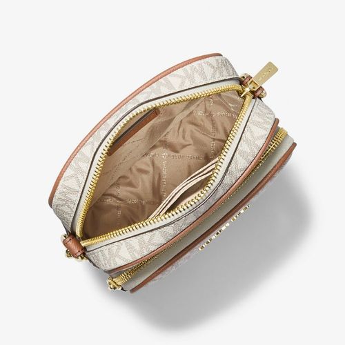 Cartera Michael Kors Jet Set Slim Vainilla