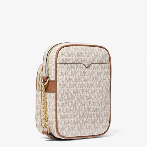 Cartera Michael Kors Jet Set Slim Vainilla