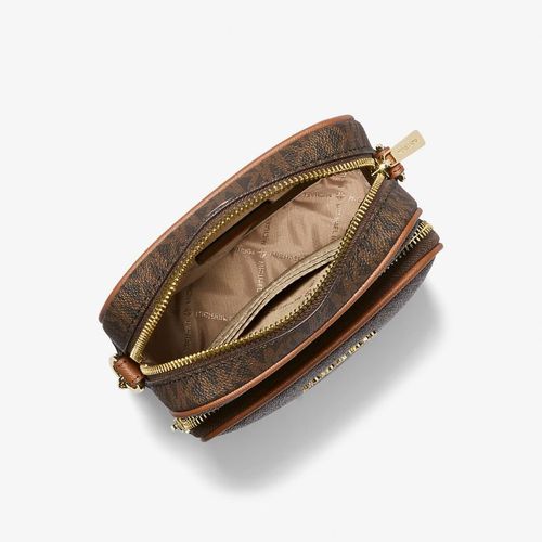 Cartera Michael Kors Jet Set Slim Café