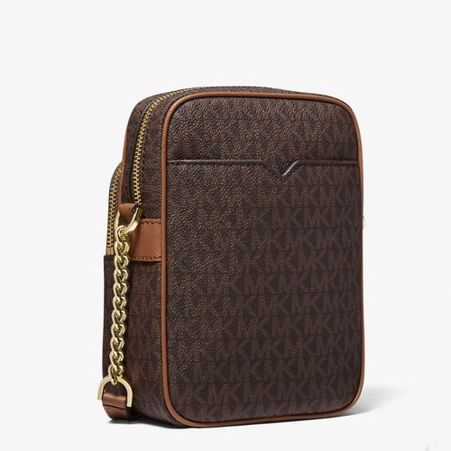 Cartera Michael Kors Jet Set Slim Café
