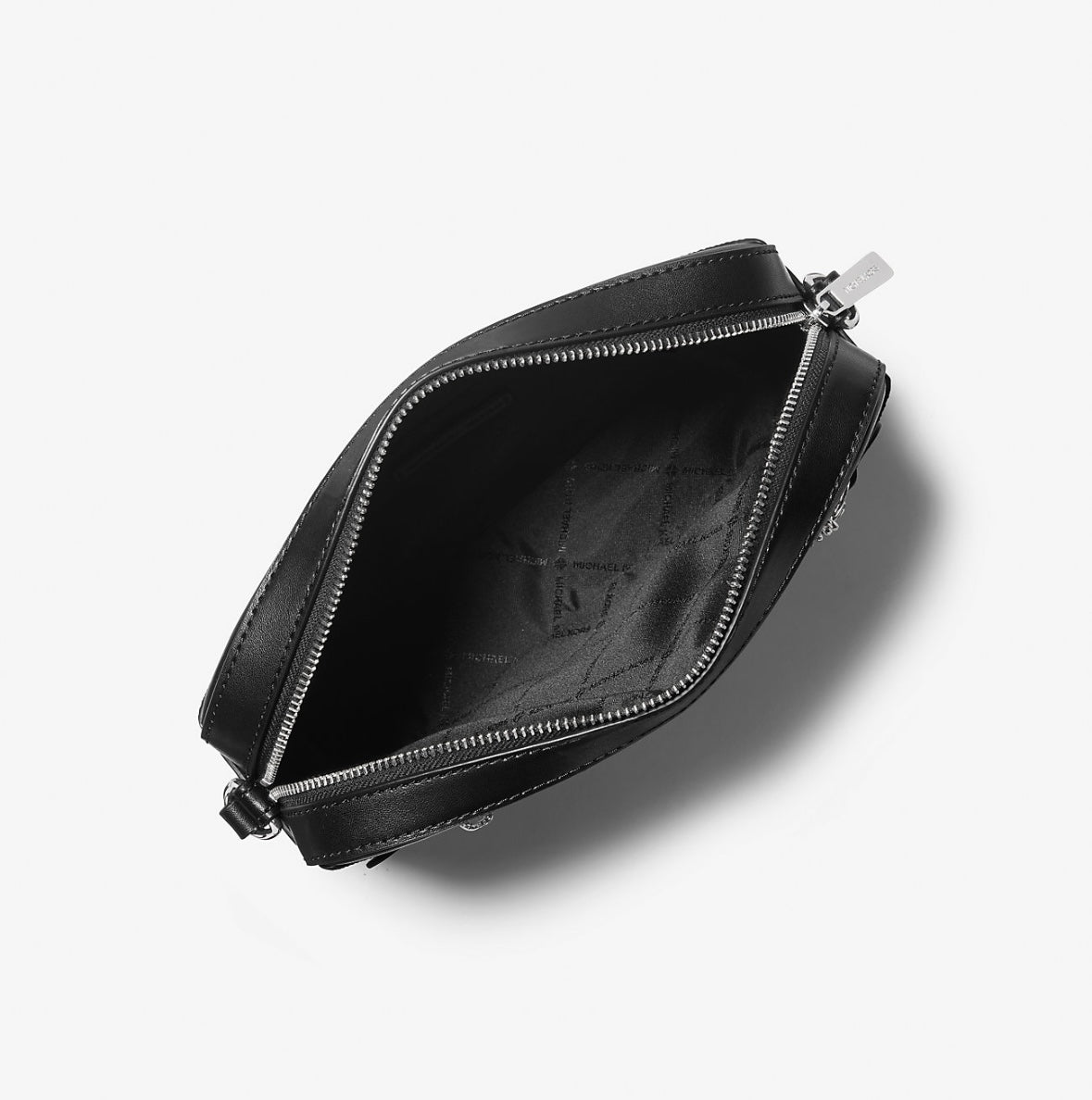 Cartera Michael Kors Jet Set Logo Ombré Black