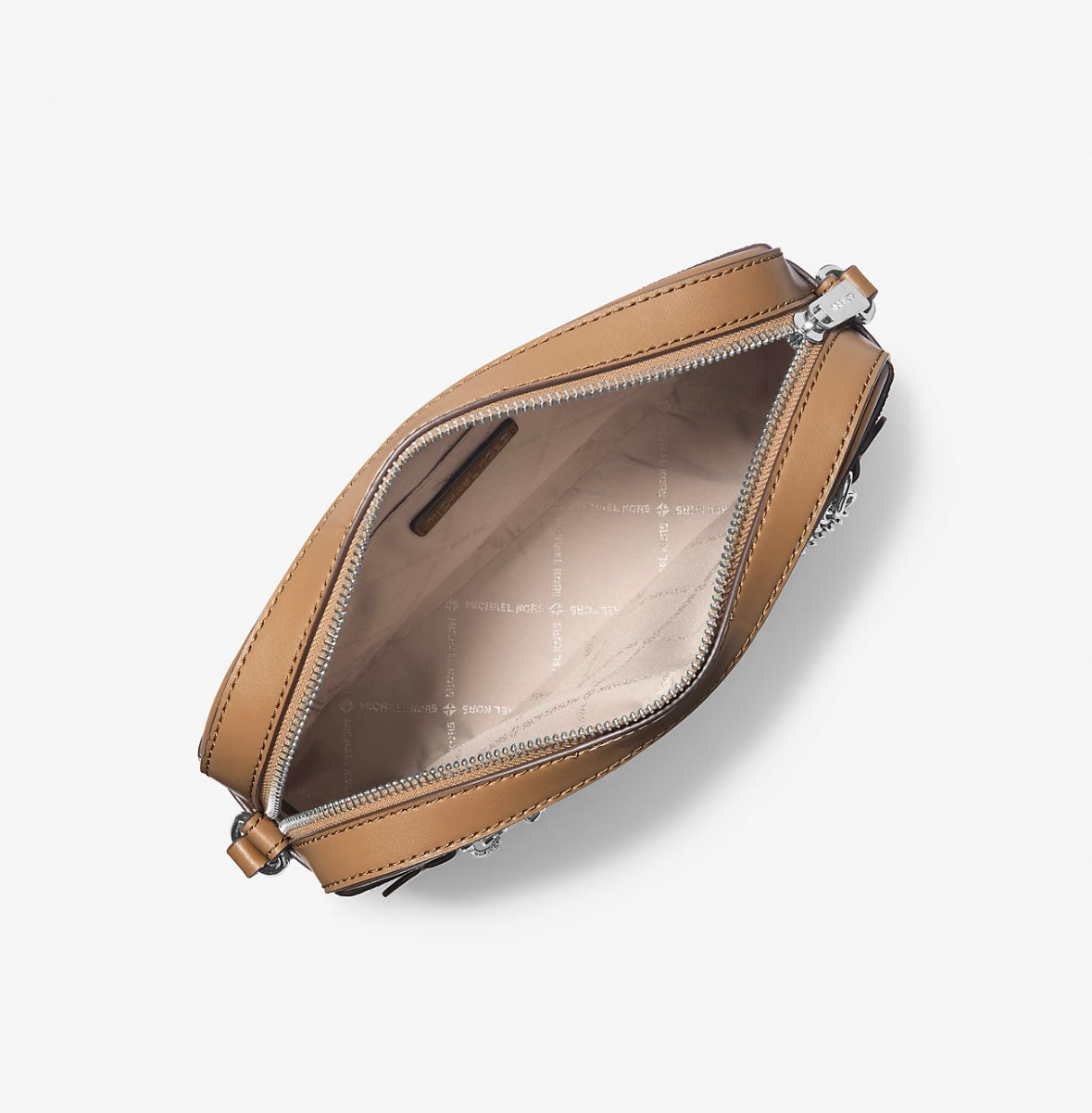 Cartera Michael Kors Jet Set Logo Ombré Brown