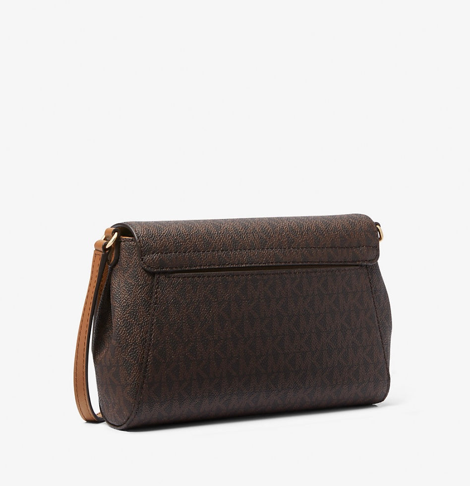 Cartera Michael Kors Logo Convertible Café