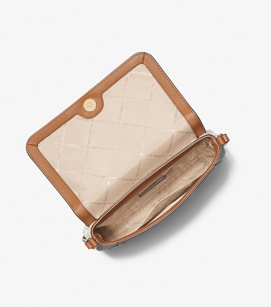 Cartera Michael Kors Logo Convertible Vainilla