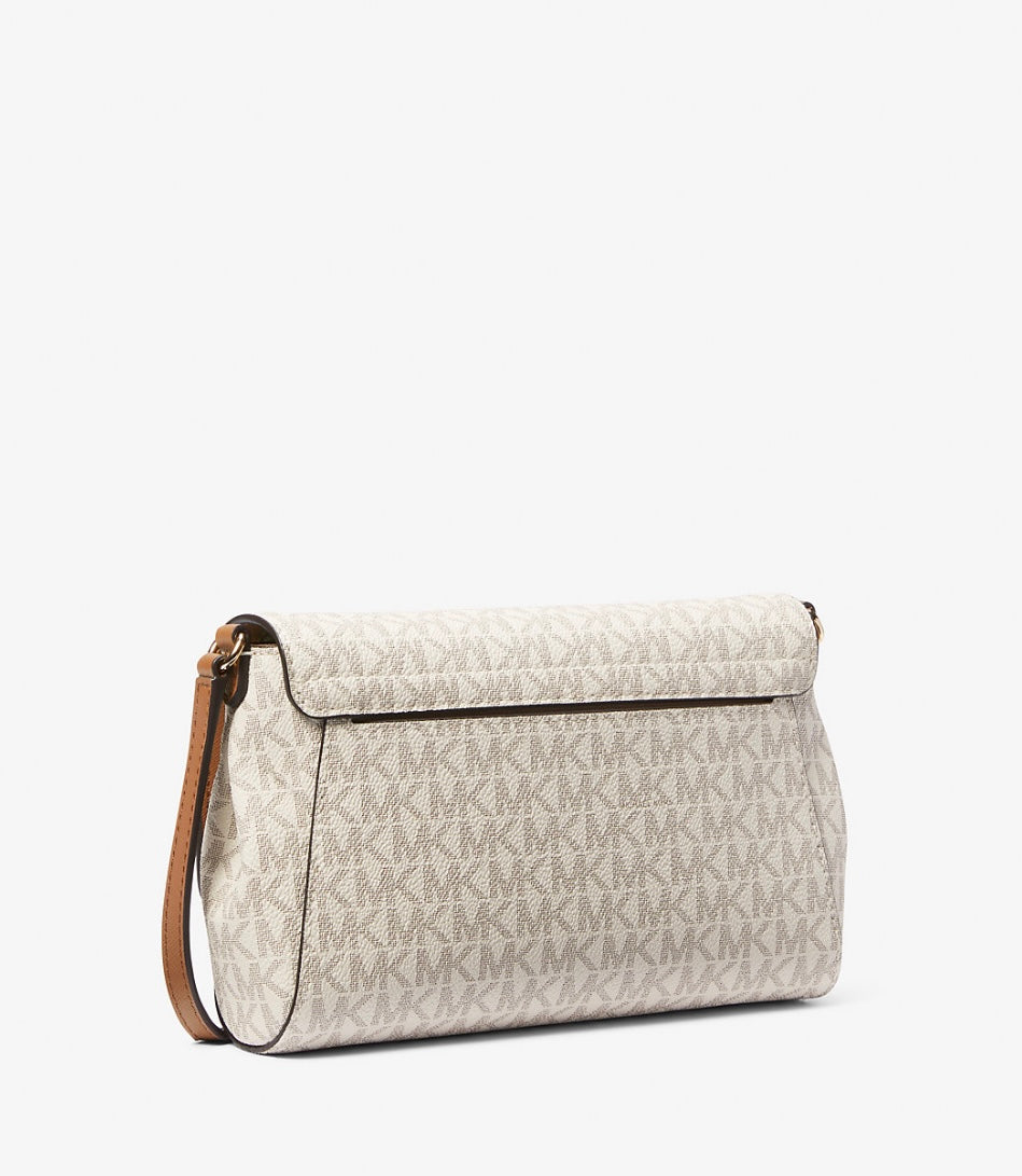 Cartera Michael Kors Logo Convertible Vainilla