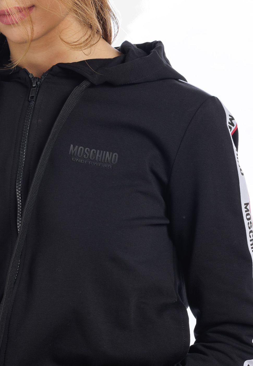 Poleron Moschino Mujer Logo