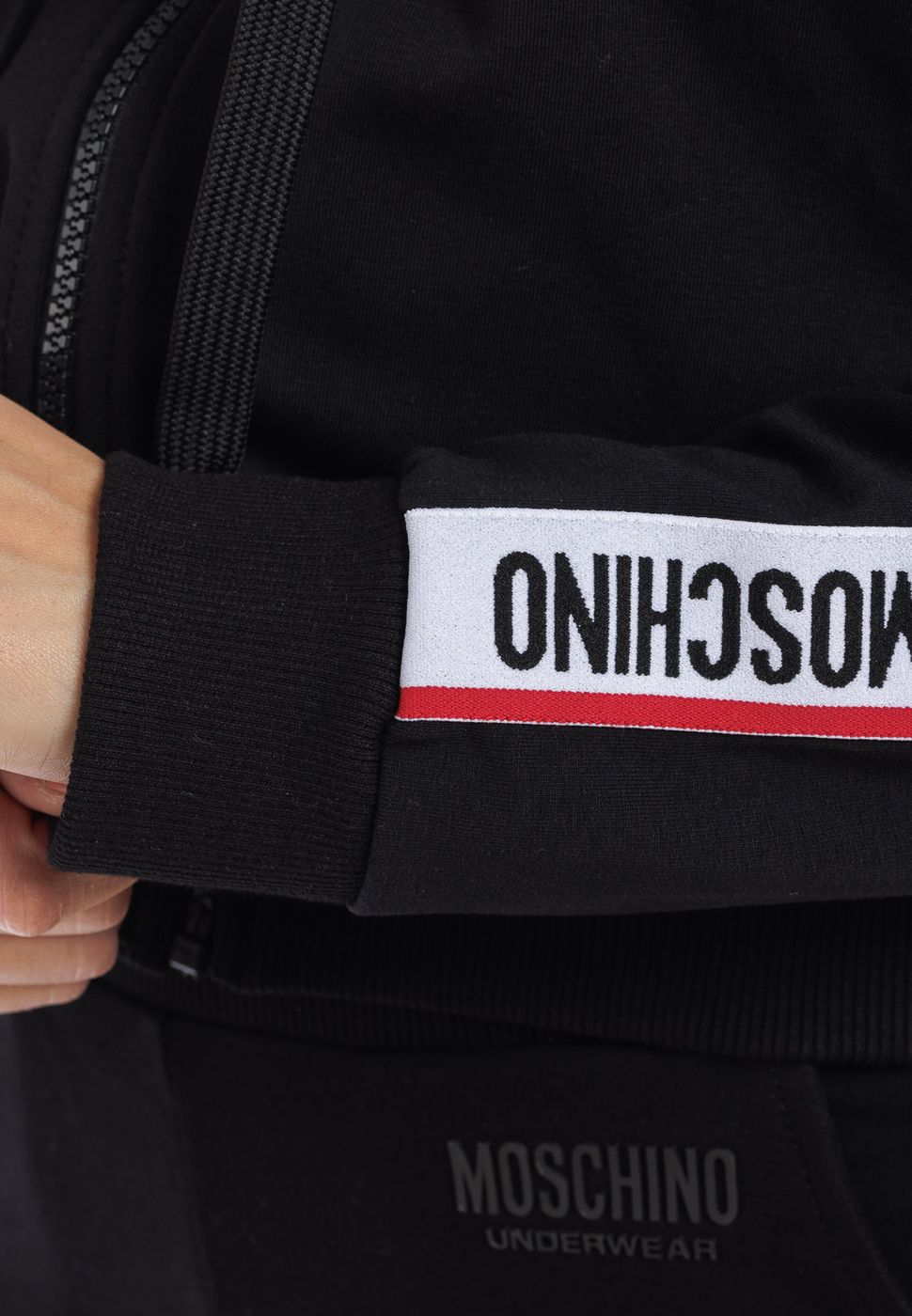 Poleron Moschino Mujer Logo