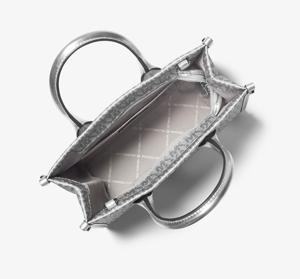 Cartera Michael Kors Mirella Small Silver