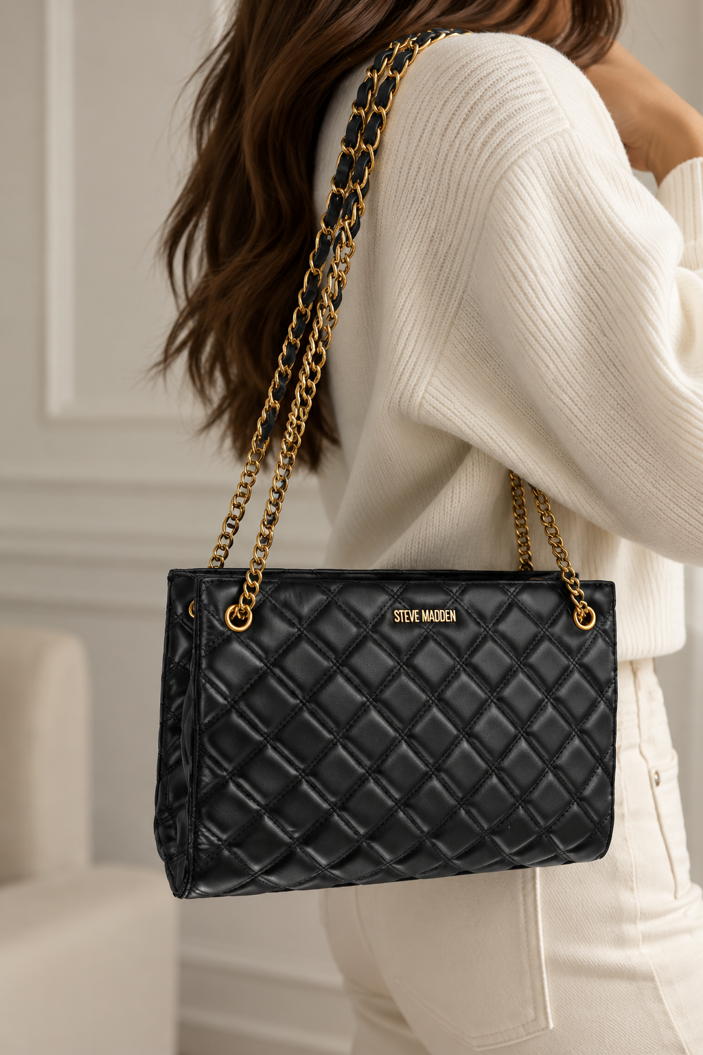 Cartera Steve Madden Bvolt-Q Black