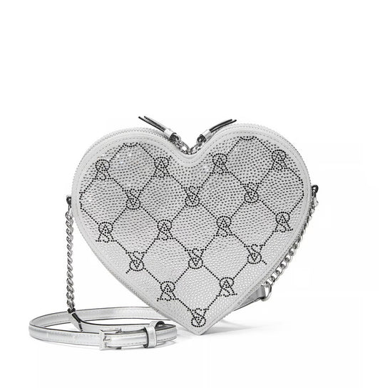 Cartera Victorias Secret Heart Grey