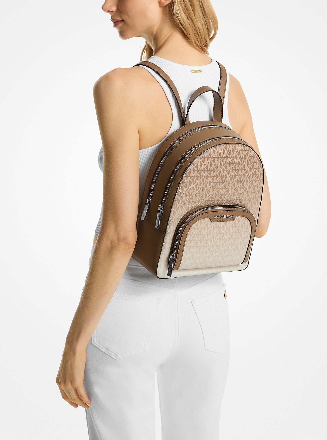 Mochila Michael Kors Signature Ombré Brown
