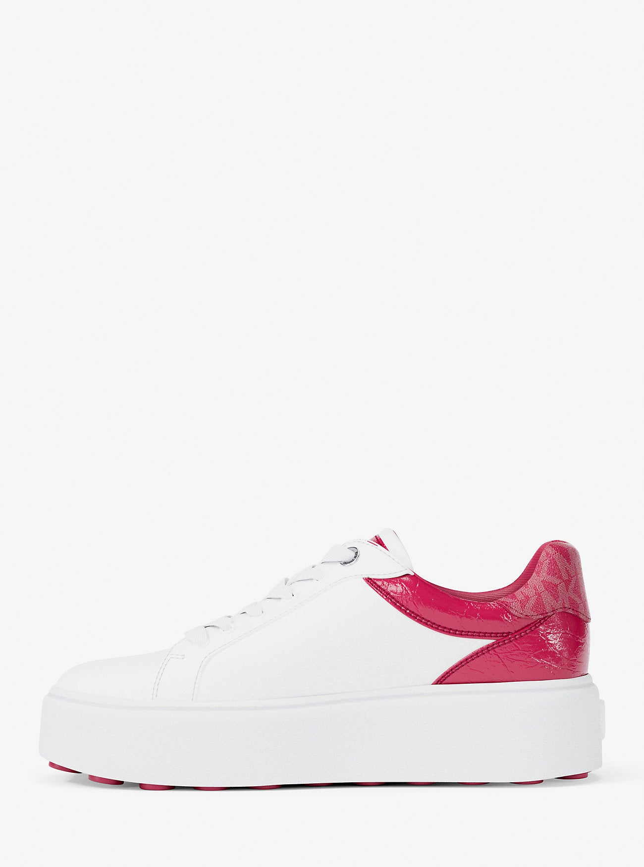 Zapatillas Michael Kors Romey Embellished Mixed-Media Rosa