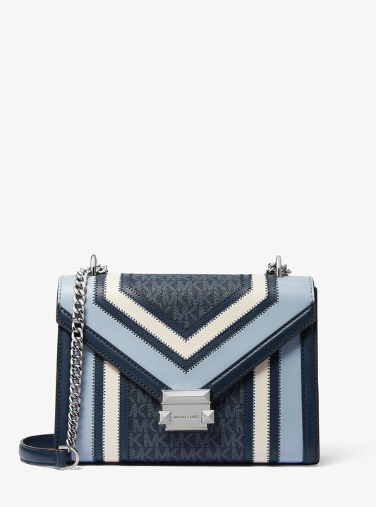 Cartera Michael Kors Whitney Color-Block Blue