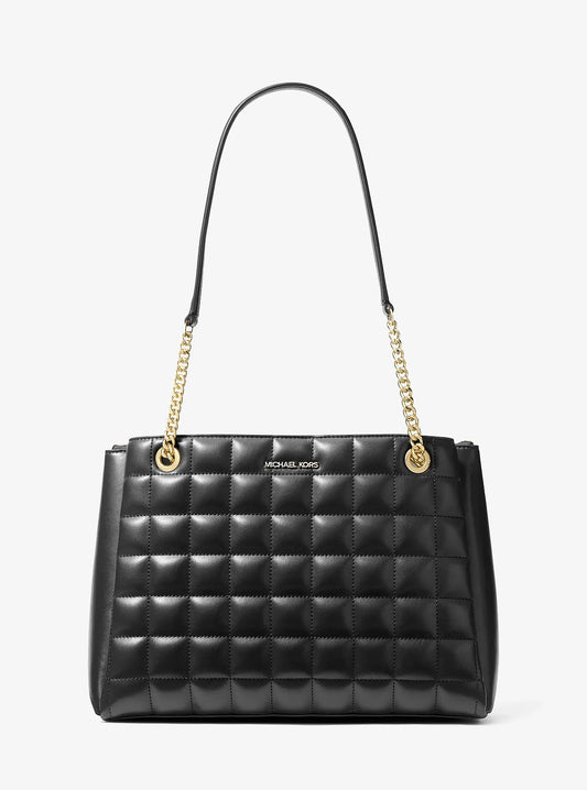 Cartera Michael Kors Tote Soho Quilted Black