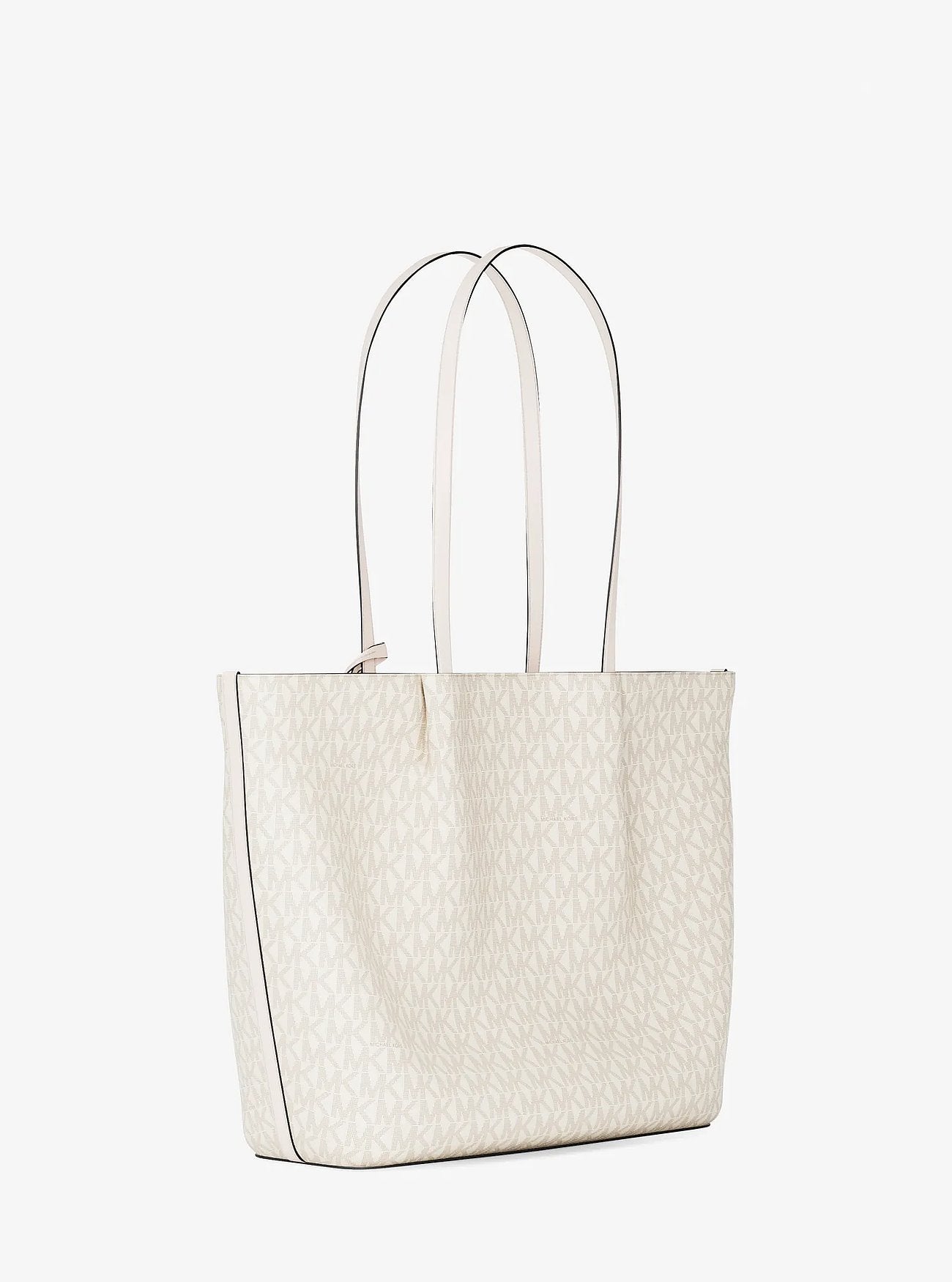 Cartera Michael Kors Tote Carson Logo Vainilla