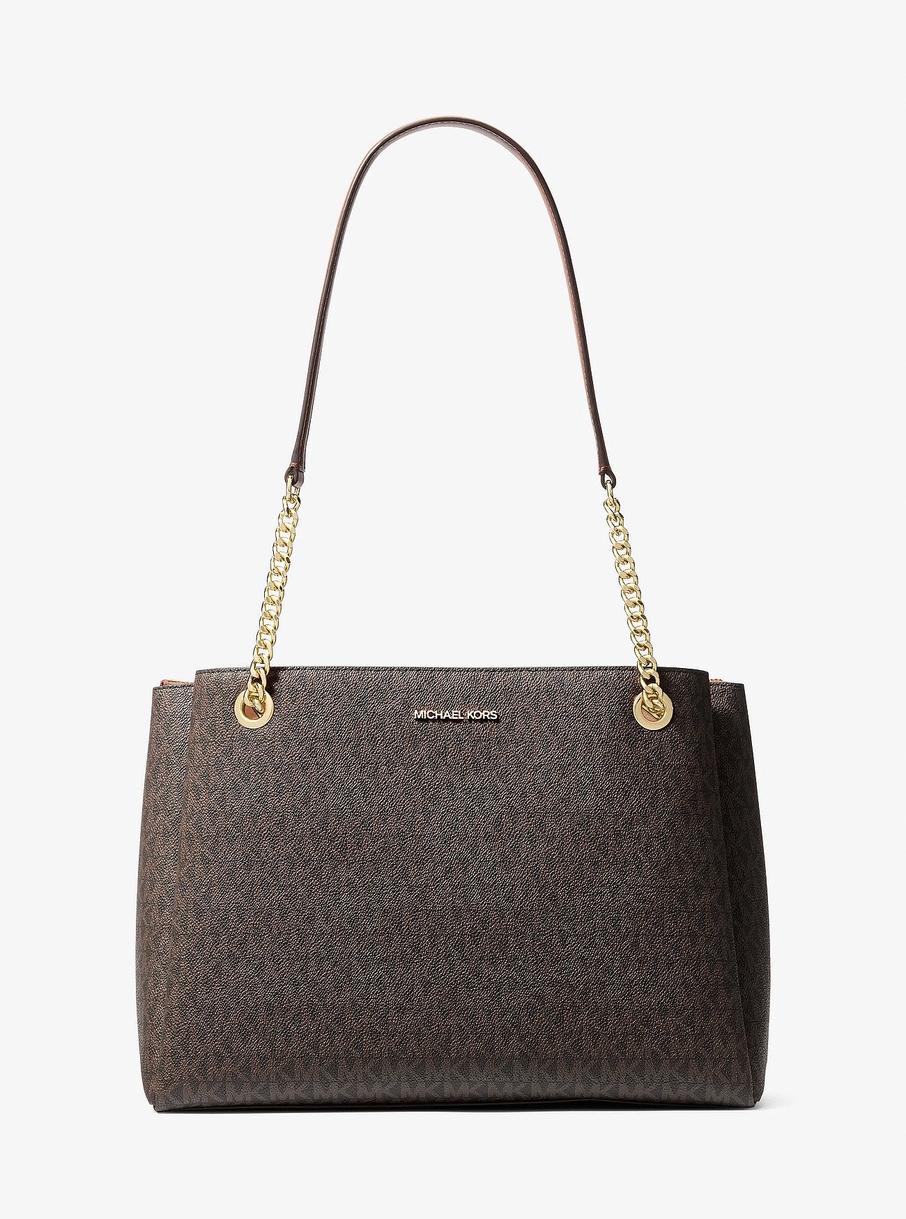 Cartera Michael Kors Tote Soho Signature Logo Brown