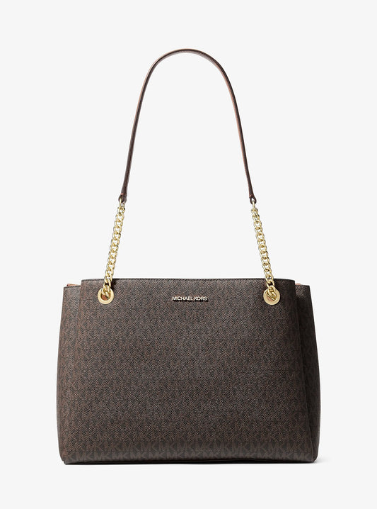 Cartera Michael Kors Tote Soho Signature Logo Brown