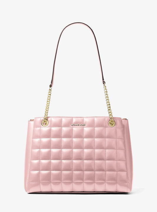 Cartera Michael Kors Tote Soho Quilted Rose