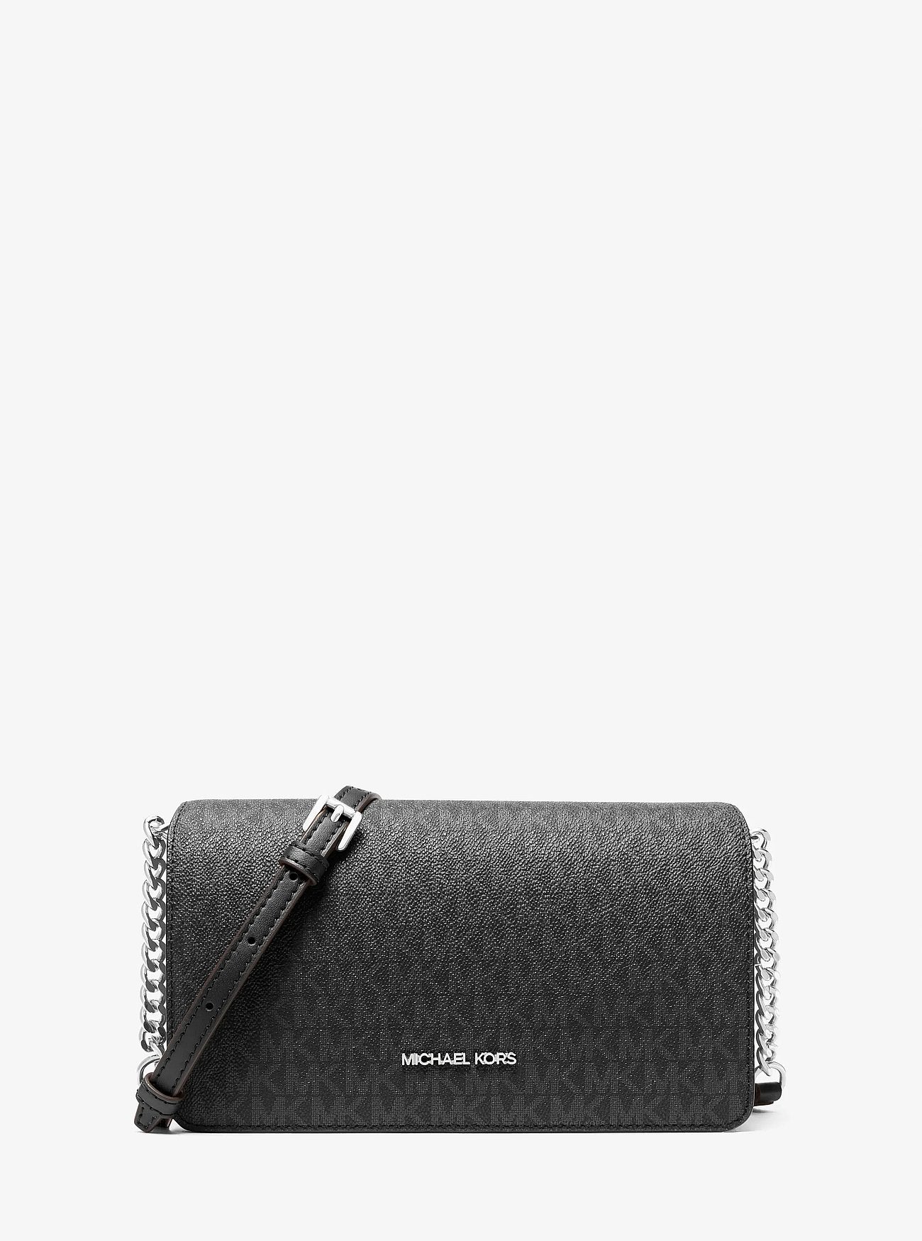Cartera Michael Kors Jet Set Signature Logo Black