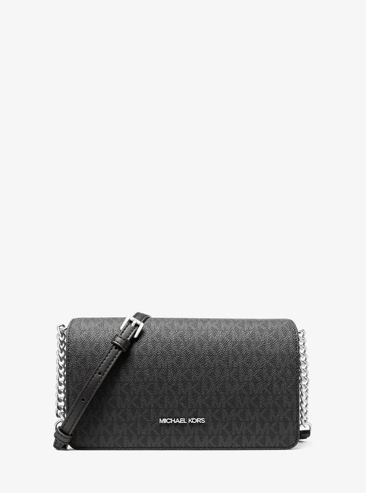 Cartera Michael Kors Jet Set Signature Logo Black