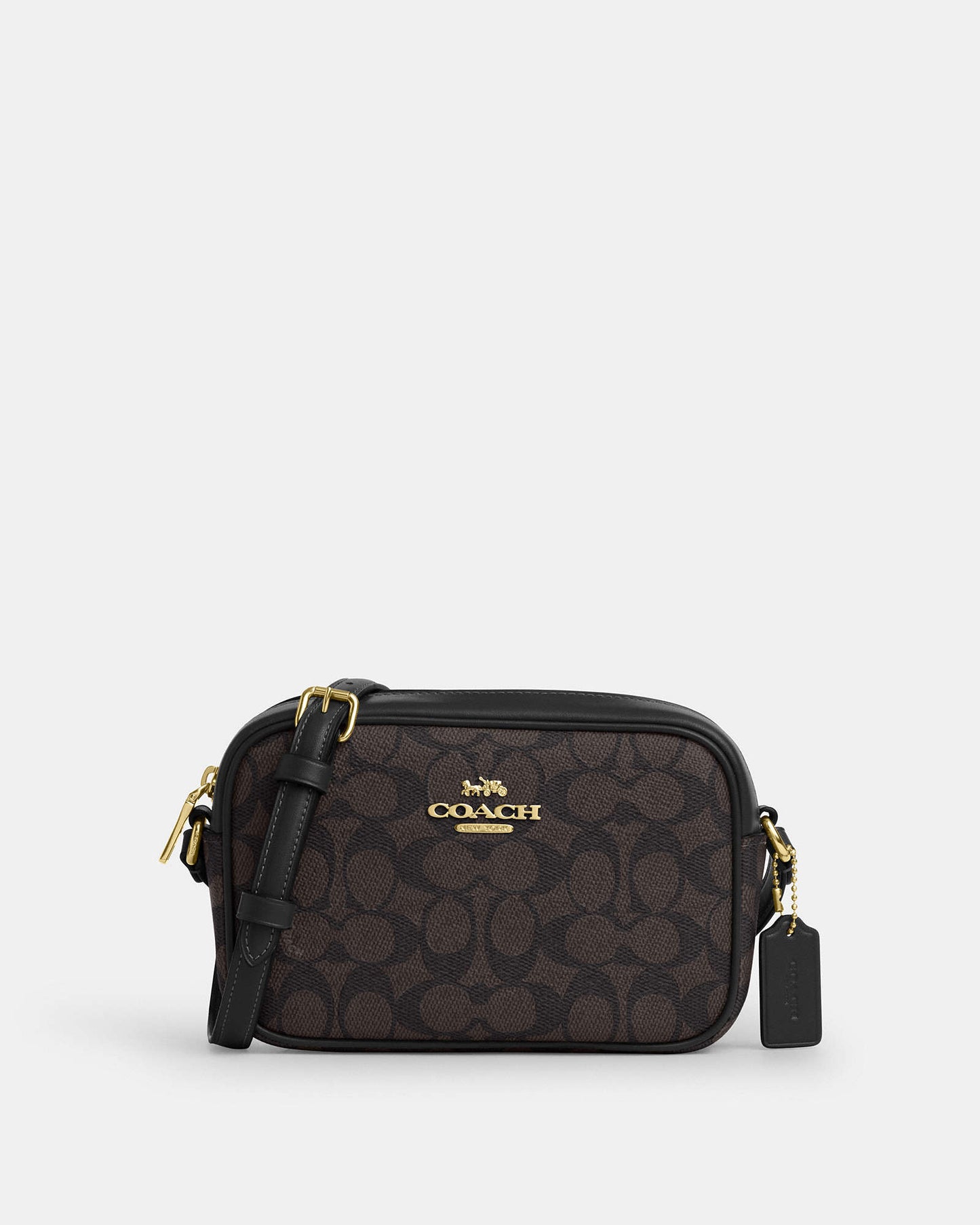 Cartera Coach Mini Jamie Camera Bag Brown