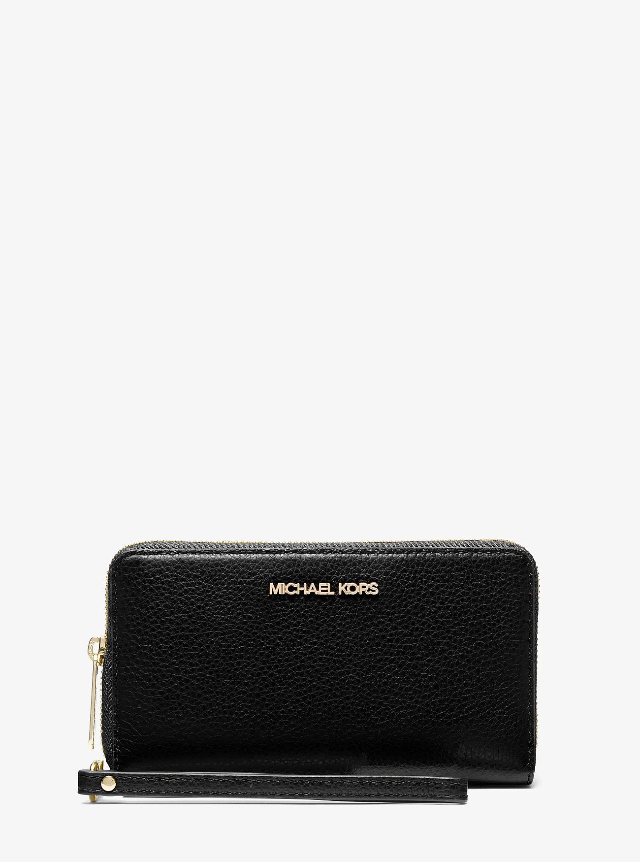Billetera Michael Kors Jet Set Travel Wristlet Black
