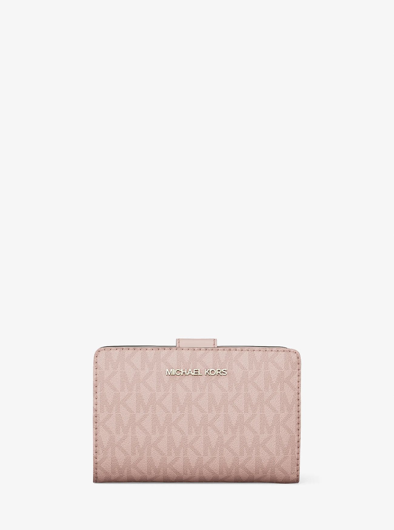 Billetera Michael Kors Jet Set Pink